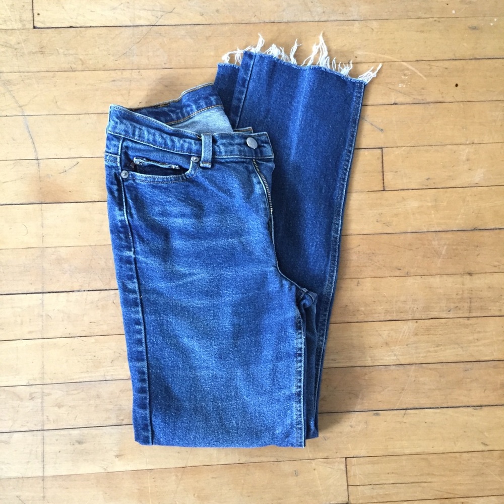 Vintage polo Ralph Lauren cropped jeans denim